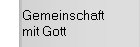 Gemeinschaft mit Gott